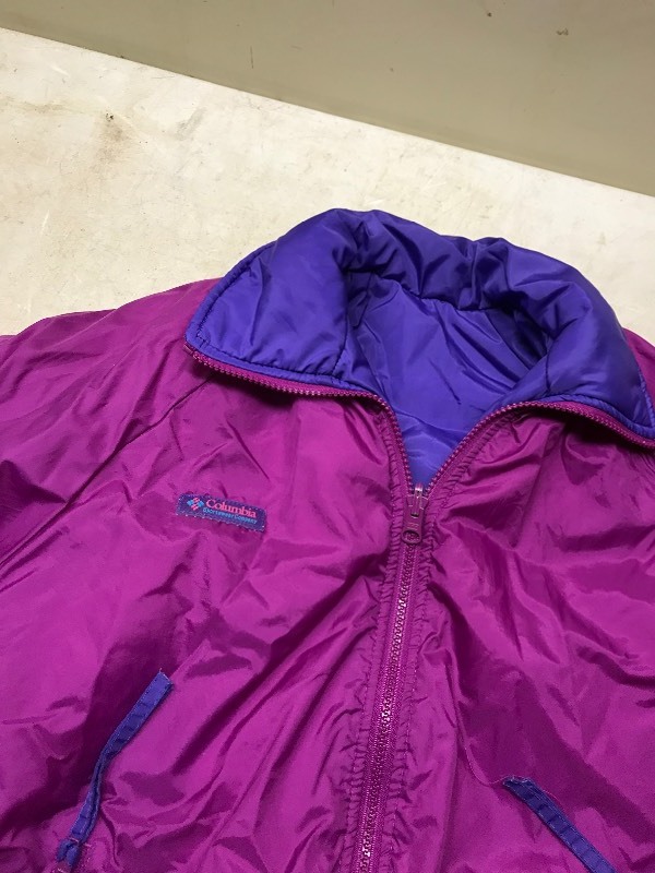 lot 87 image: Columbia Reversible Purple Jacket, Womens Size Medium