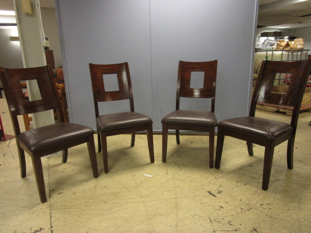 lot 102 image: KLAUSSNER DINING CHAIRS