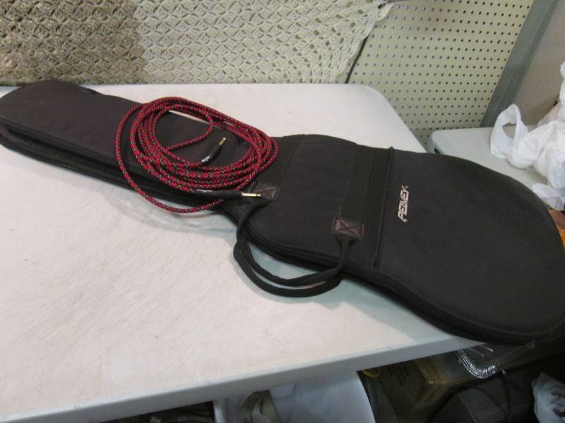 lot 13 image: Peavy Electric Guitar Case with Pig...