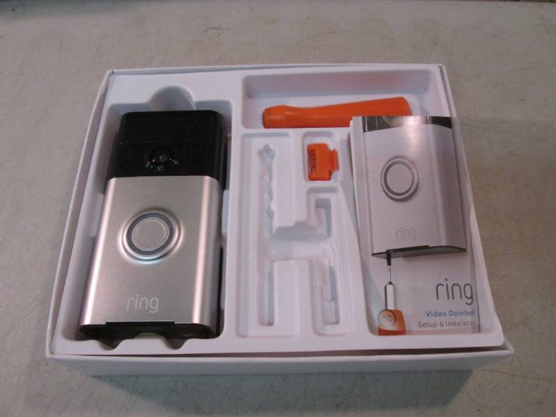 lot 31 image: Ring Video Doorbell  RM3...
