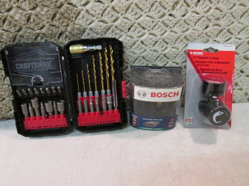 lot 69 image: Craftsman Drill and Driver Bit Set,...