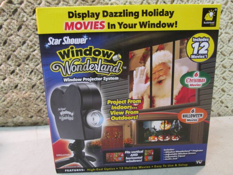 lot 100 image: Star Shower Window Wonderland Proje...