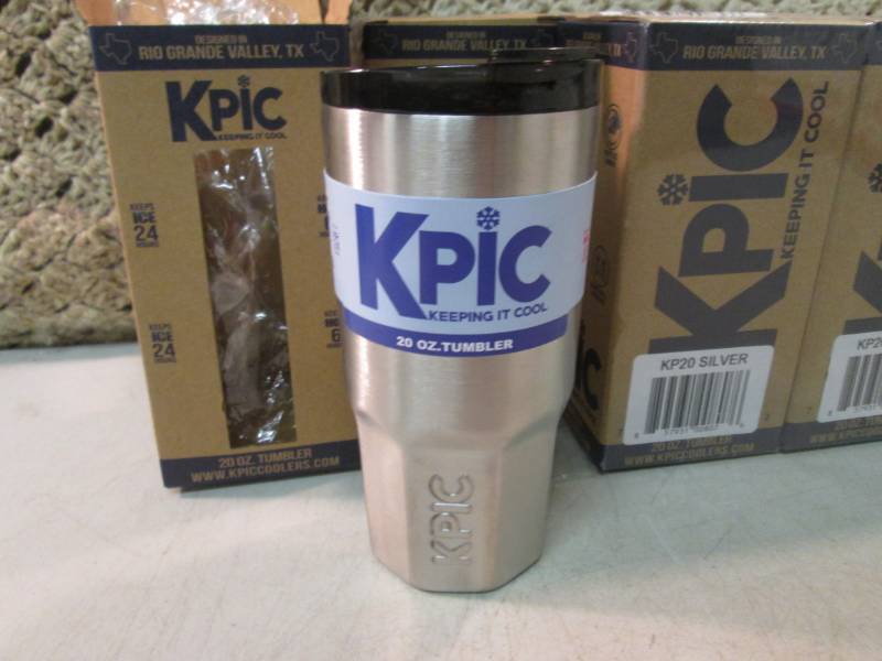 lot 155 image: Lot of 6 - 20 ounce K Pic Double Wa...