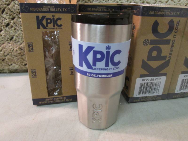 lot 156 image: Lot of 6 - 20 ounce K Pic Double Wa...