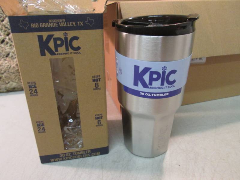 lot 160 image: Lot of 6 - 30 ounce K Pic Double Wa...