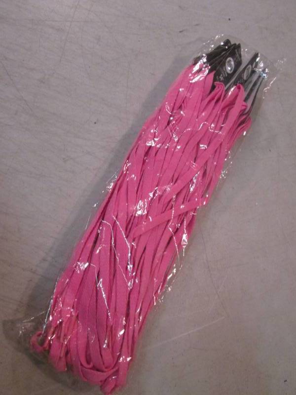 lot 173 image: Lot of 12 Flat 54 Pink Shoe Laces ...