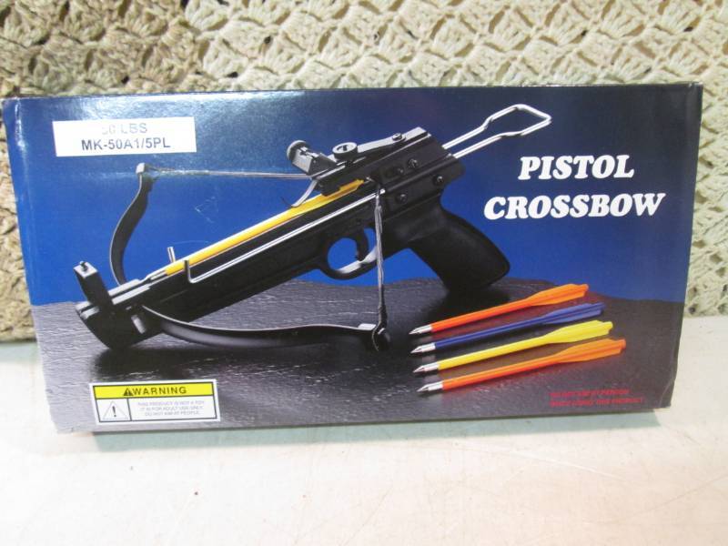lot 174 image: 50 pound Pistol Crossbow New  RMDR...