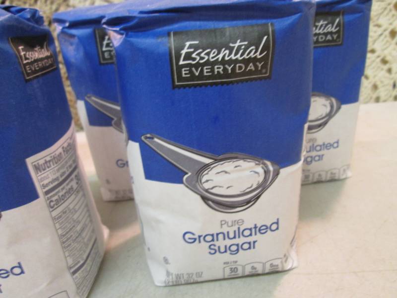 lot 234 image: 5 - 2 pound Bags of Pure Granulated...
