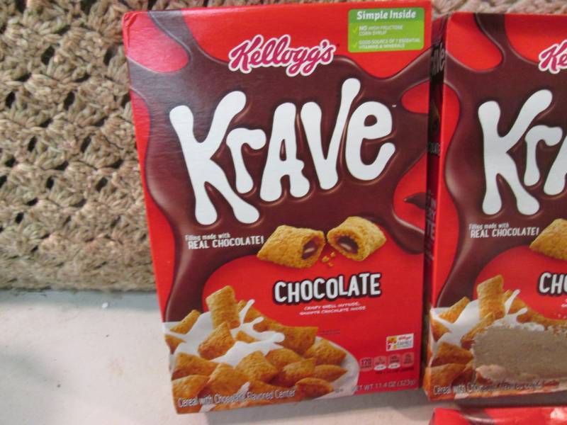 lot 253 image: 6 Boxes of Krave Chocolate Cereal B...