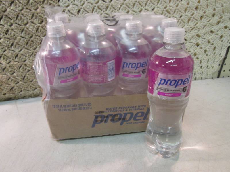 lot 256 image: 12-Pack of Propel Berry Electrolyte...