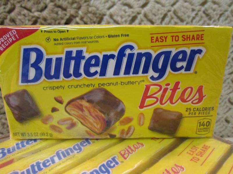 lot 258 image: 9 Boxes of Butterfinger Bites Best ...