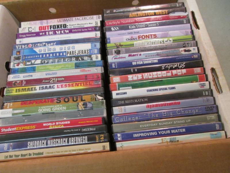 lot 261 image: Lot of Assorted DVDs  D-2...