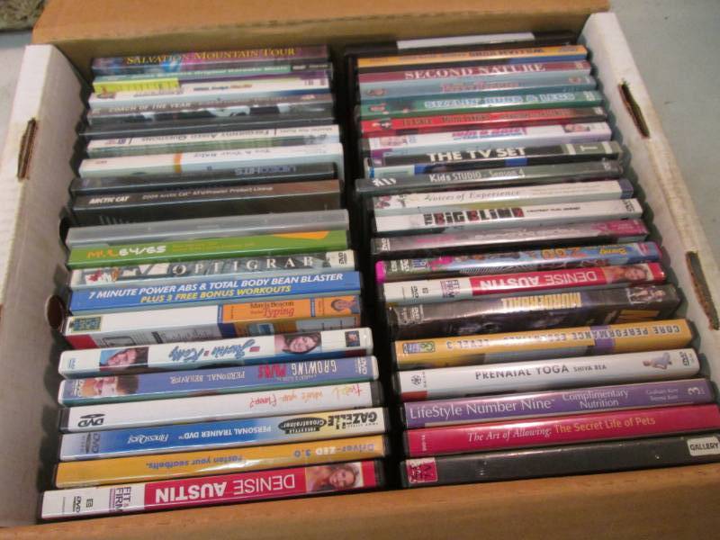 lot 262 image: Lot of Assorted DVDs  D-2...