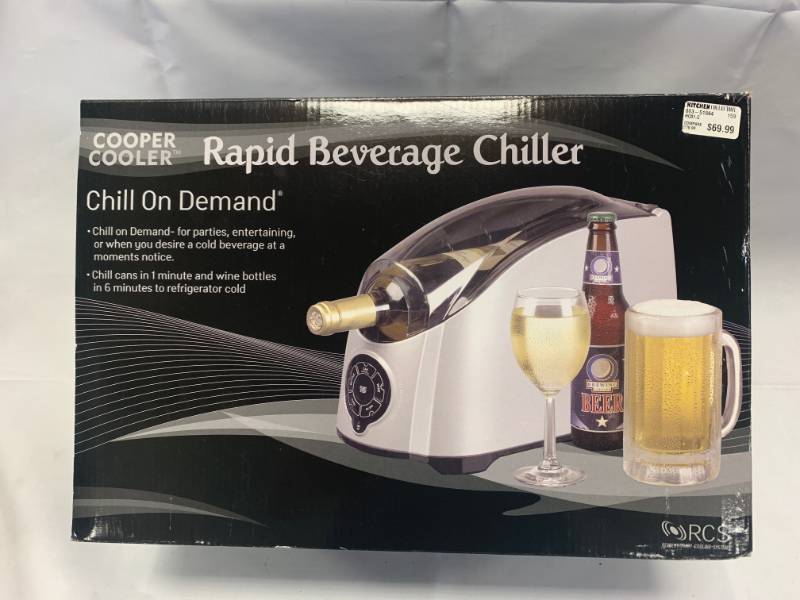 lot 7 image: New in Box Rapid Beverage Cooler