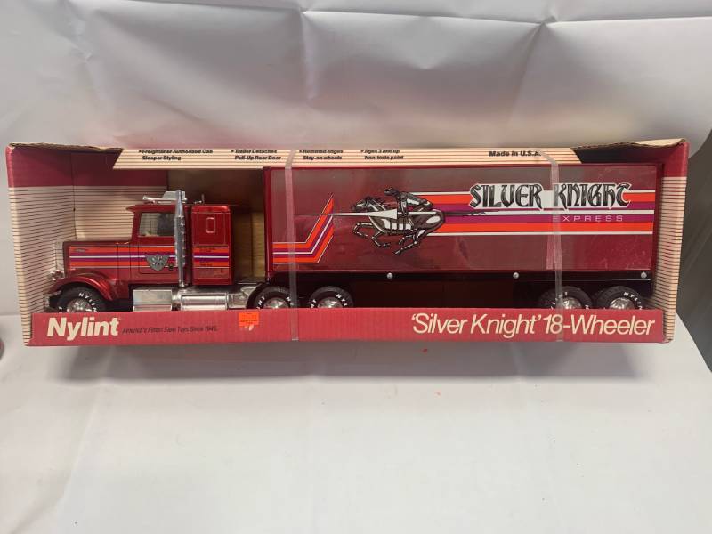 silver knight express toy truck