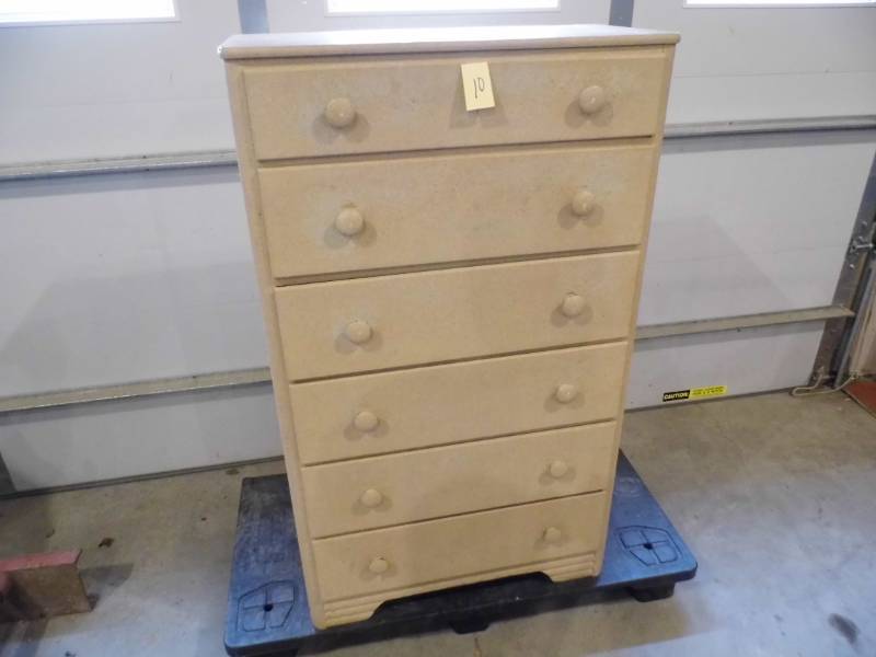 lot 10 image: Tall Dresser