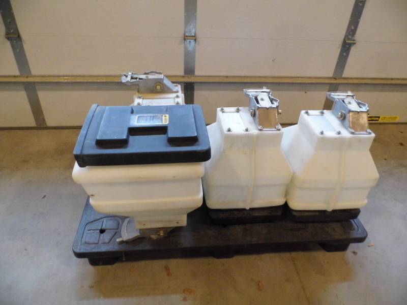 lot 18 image: Lot of 4 Bourgalt Planter Seed Boxes