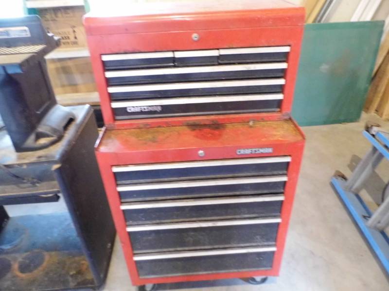 lot 57 image: Craftsman Toolbox