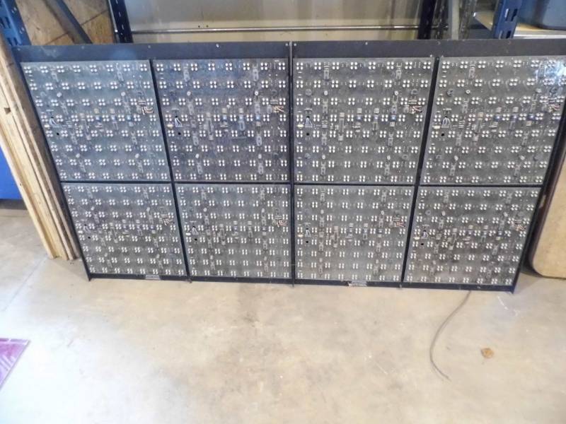 lot 68 image: LED Message Board Panel