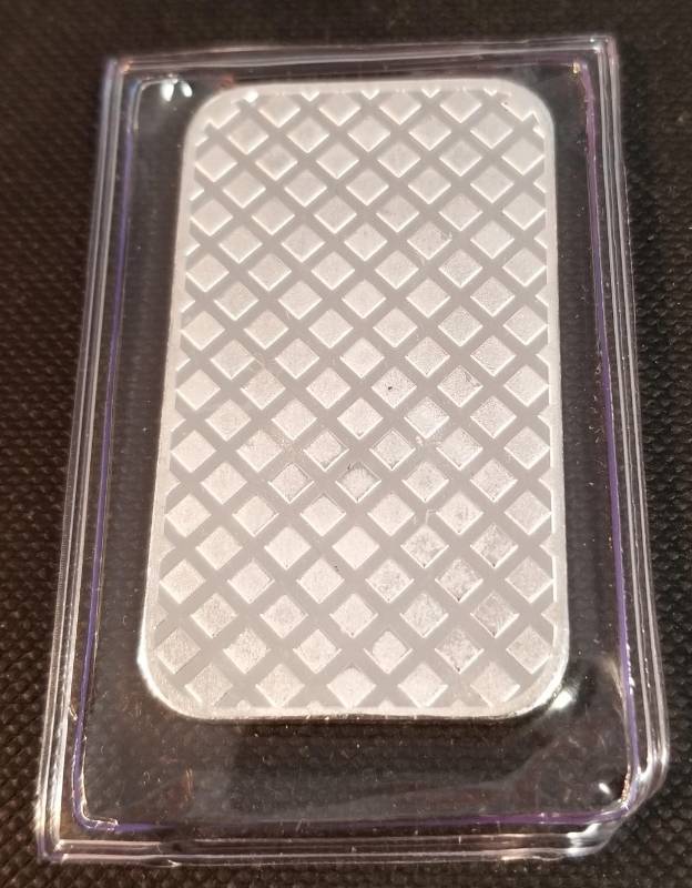 1 TROY OZ. .999 FINE SILVER BAR WALKING LIBERTY DESIGN SEALED