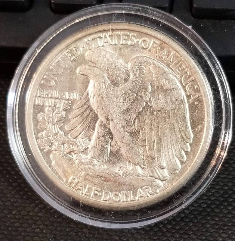 1941 WALKING LIBERTY HALF DOLLAR IN AIRTITE