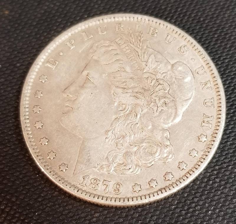 1879 MORGAN SILVER DOLLAR