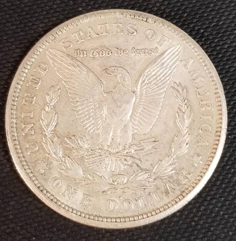 1921-S MORGAN SILVER DOLLAR