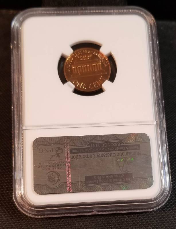 1962 PROOF LINCOLN CENT PF67RD NGC