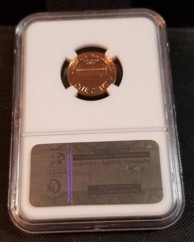 1963 PROOF LINCOLN CENT PF67RD NGC