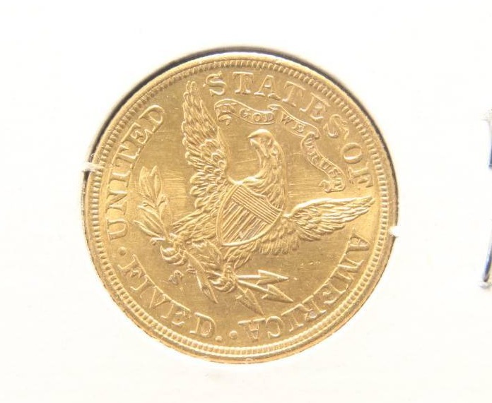 1901-S US GOLD $5 LIBERTY BU-UNC HIGH GRADE COIN