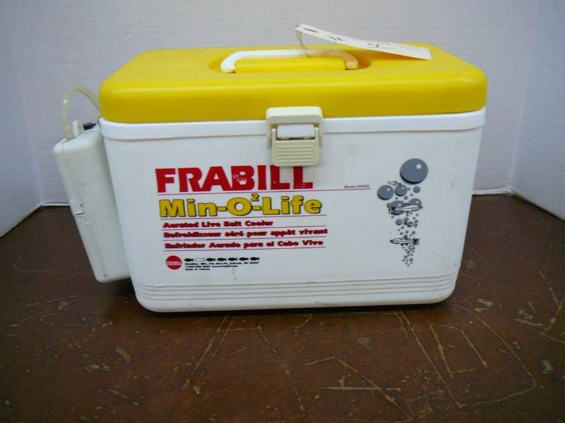 lot 42 image: FRABILL MIN-O-2LIFE Aerated Live Bait Cooler