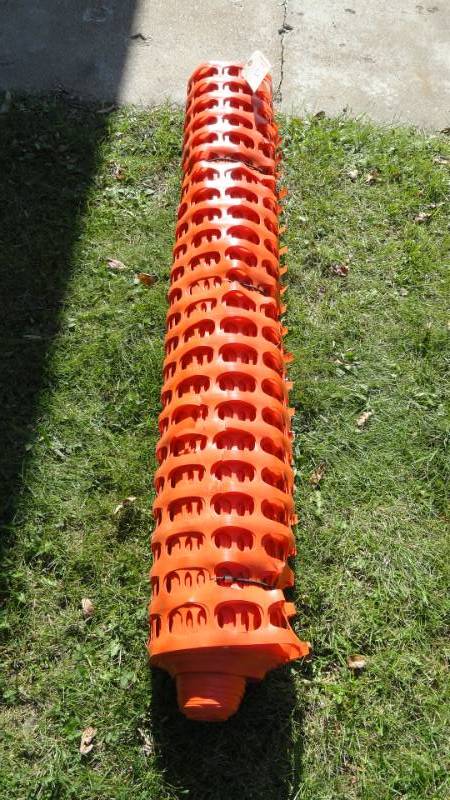 lot 36 image: 48 Roll Of Orange Fencing