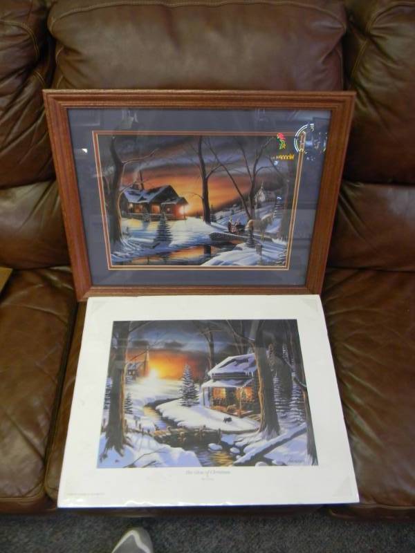 lot 17 image: Set of Two Awesome Ron Iverson Pieces The Glory of Christmas (unframed) BOTH approx 22x18 - SEE PICTURES