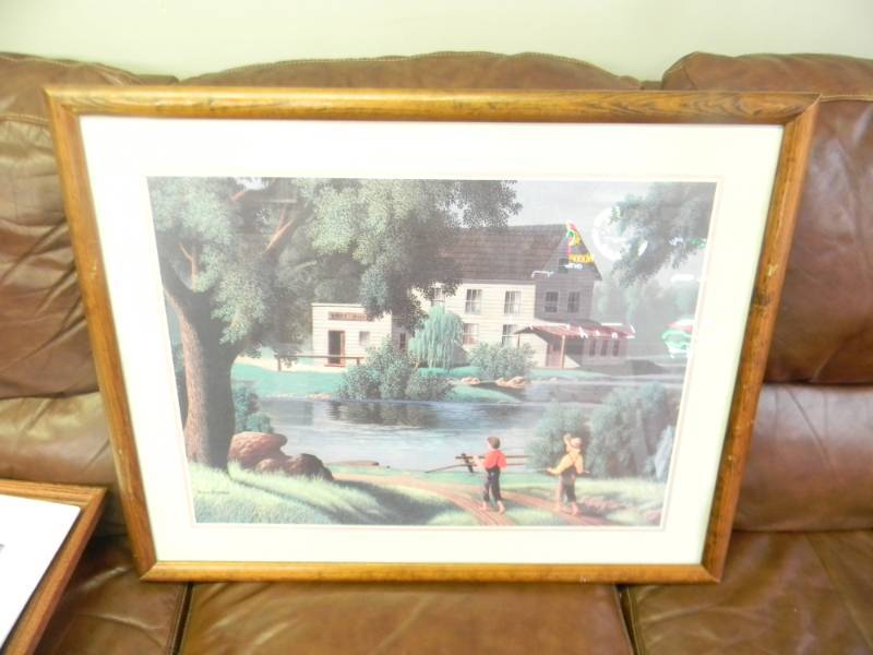lot 18 image: Awesome Don Blisard Piece approx 30x24. - SEE PICTURES