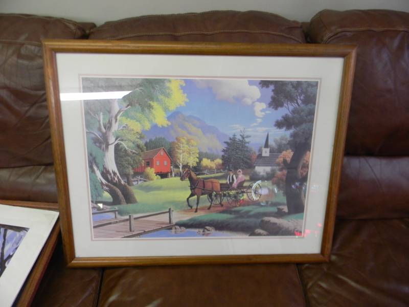 lot 19 image: Awesome Don Blisard Piece approx 30x24. - SEE PICTURES
