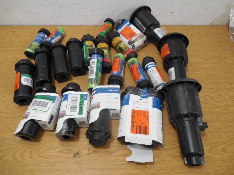 lot 69 image: Box lot of Water sprinkler Heads.