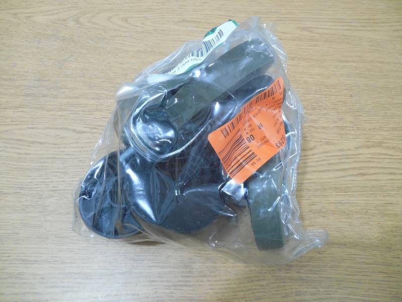 lot 72 image: 4 in. Industrial Casters with Bumper (4-Pack)