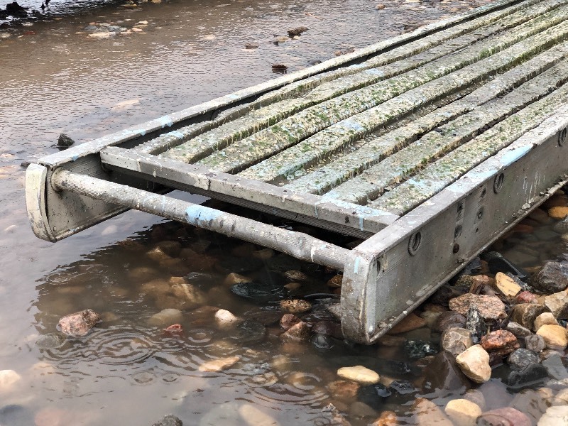 lot 15 image: 24 Aluminum Scaffolding Plank