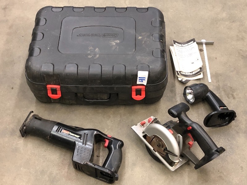 lot 41 image: Coleman Cordless Tool Set