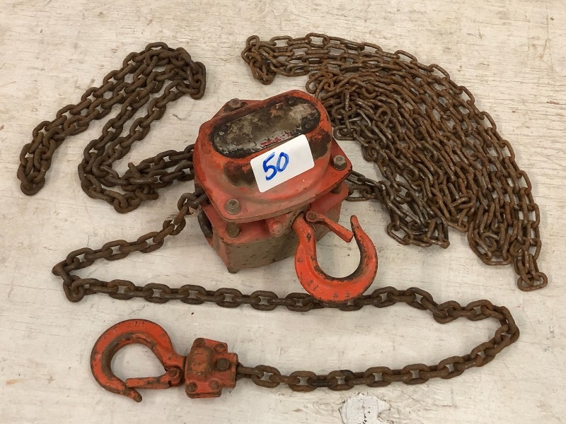 lot 50 image: JET Chain Hoist