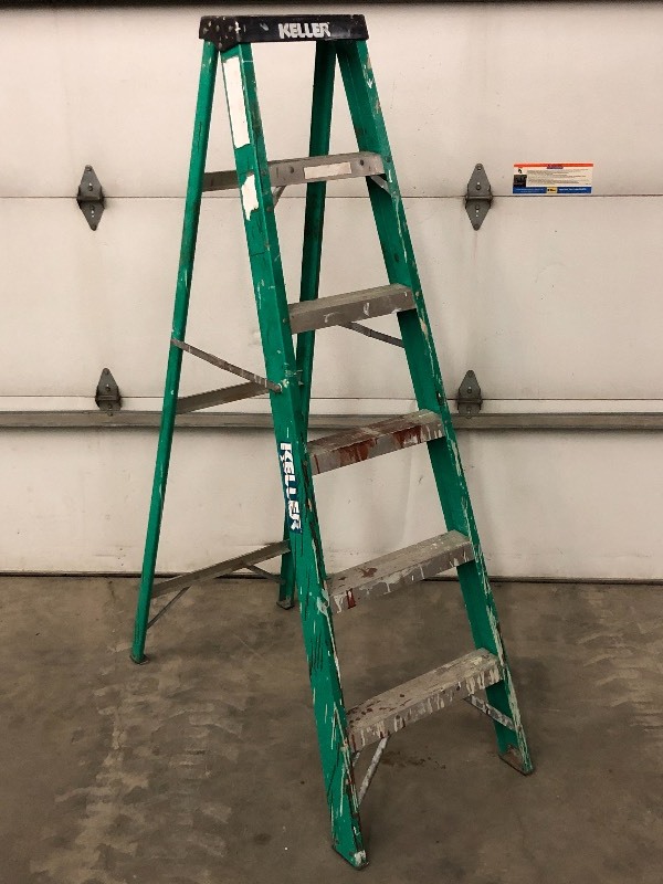 lot 93 image: Keller 6ft Step Ladder