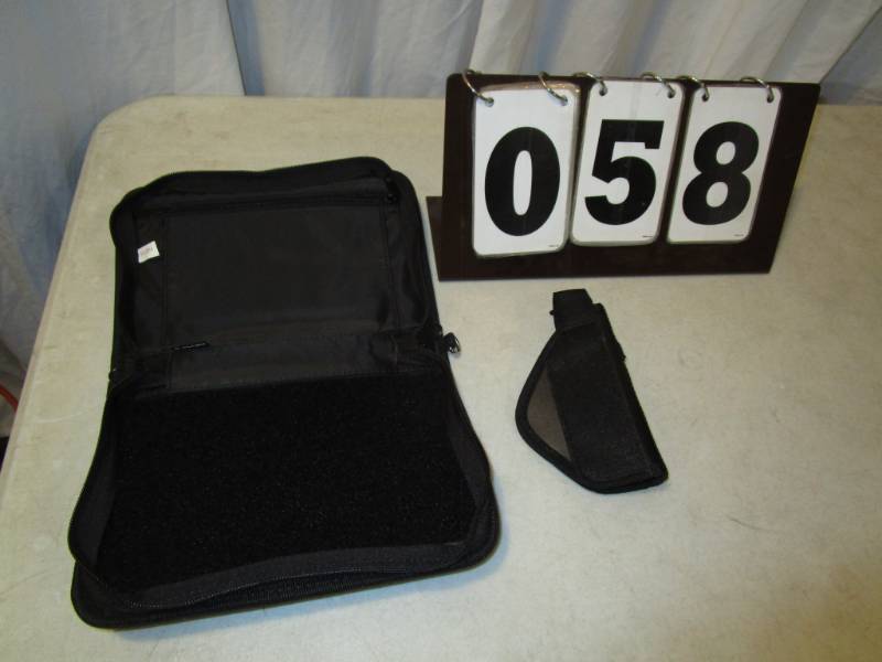 lot 58 image: Allen Discreet Handgun Caes - qty 2