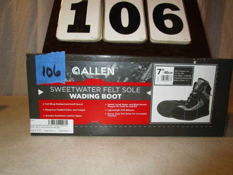 lot 106 image: Allen Wading Boots - size 7