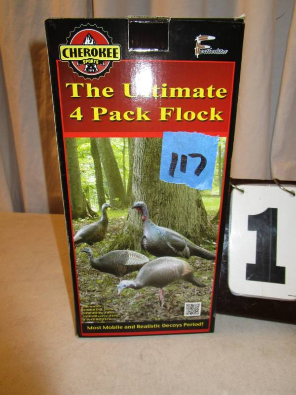 lot 117 image: Cherokee Sports Flock Decoys