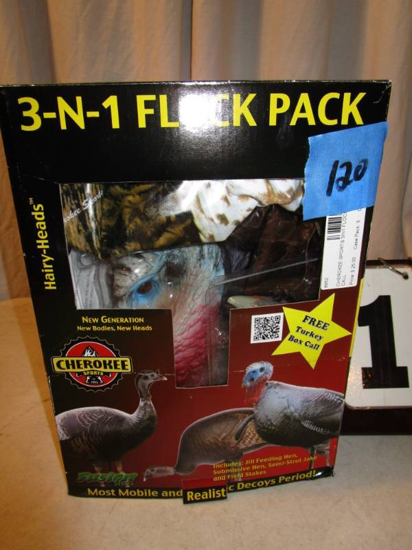 lot 120 image: Cherokee 3-In-1 Flock Pack Decoys