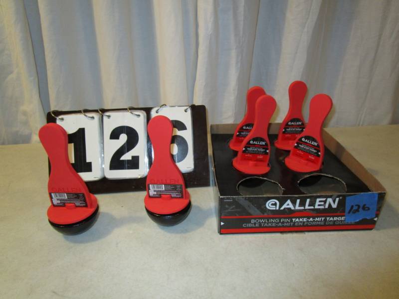 lot 126 image: Allen Take A Hit Target
