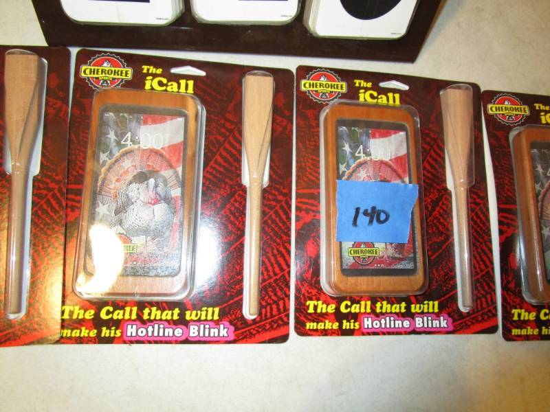 lot 140 image: Cherokee I-call Turkey Call