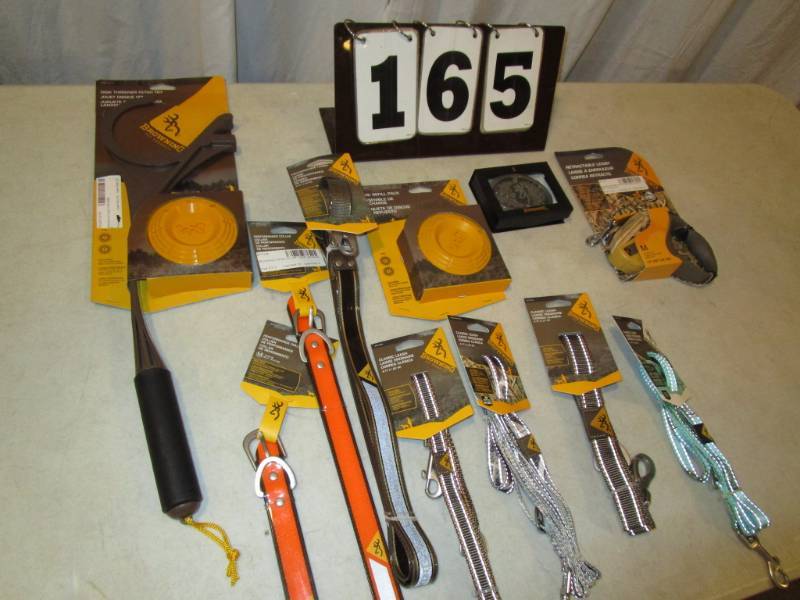 lot 165 image: Assortment of Browning Dog Training Accessories