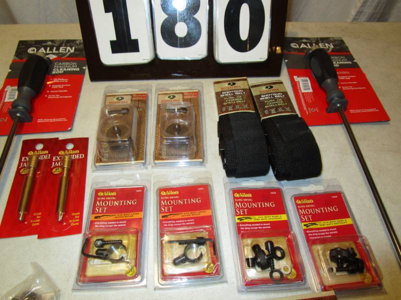 lot 180 image: Assortment Gun Accessories