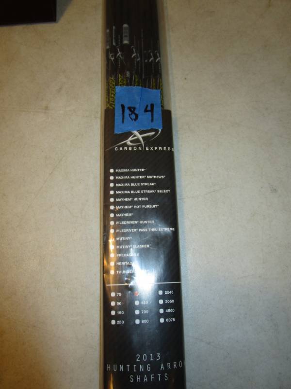lot 184 image: Muting 350 Shafts